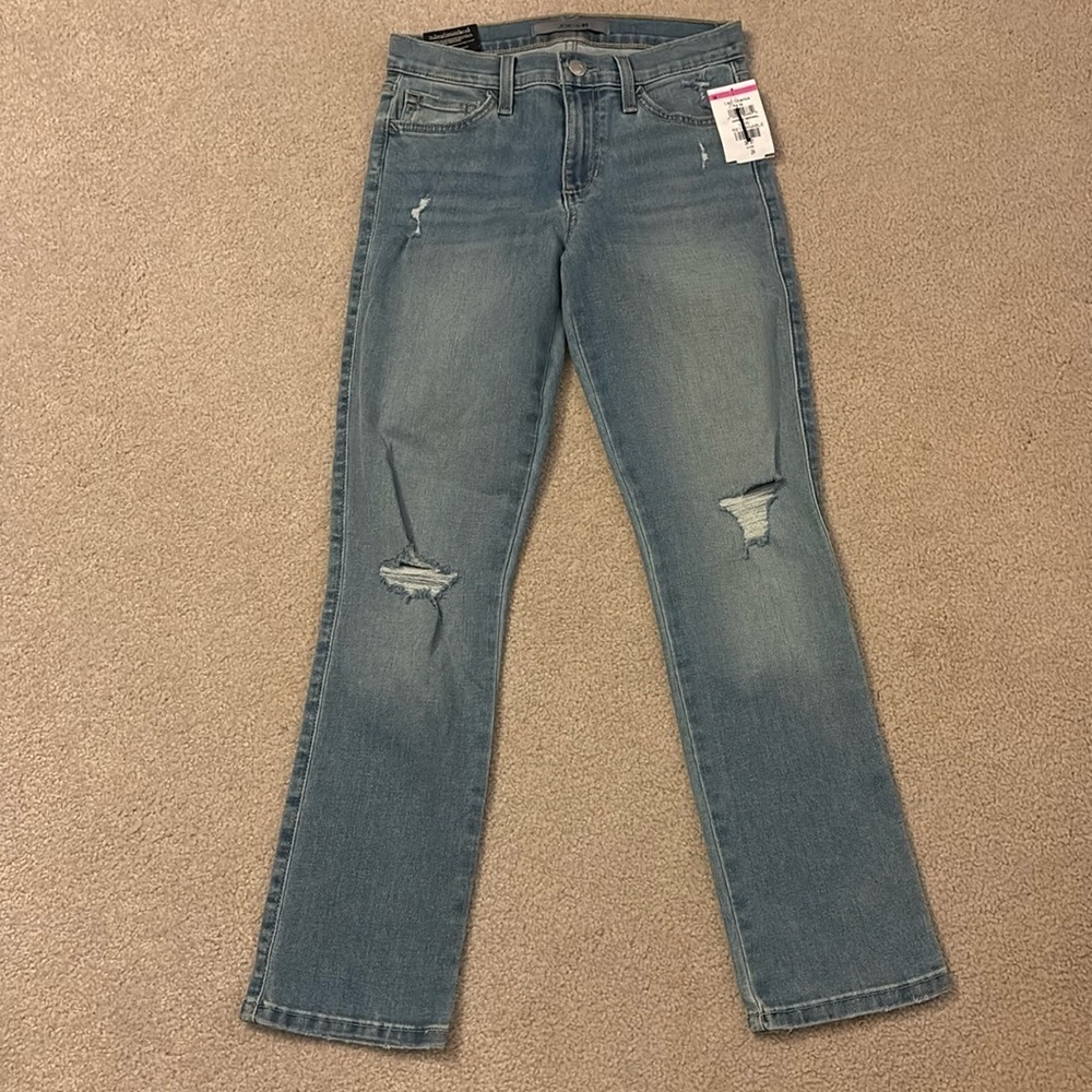 NWT Joes Jeans straight crop 24 distressed